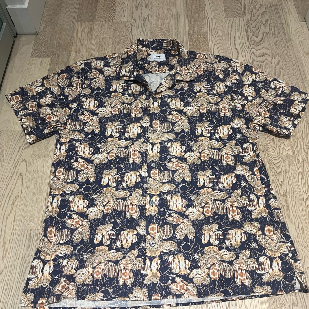 NN07 short sleeve button up shirt